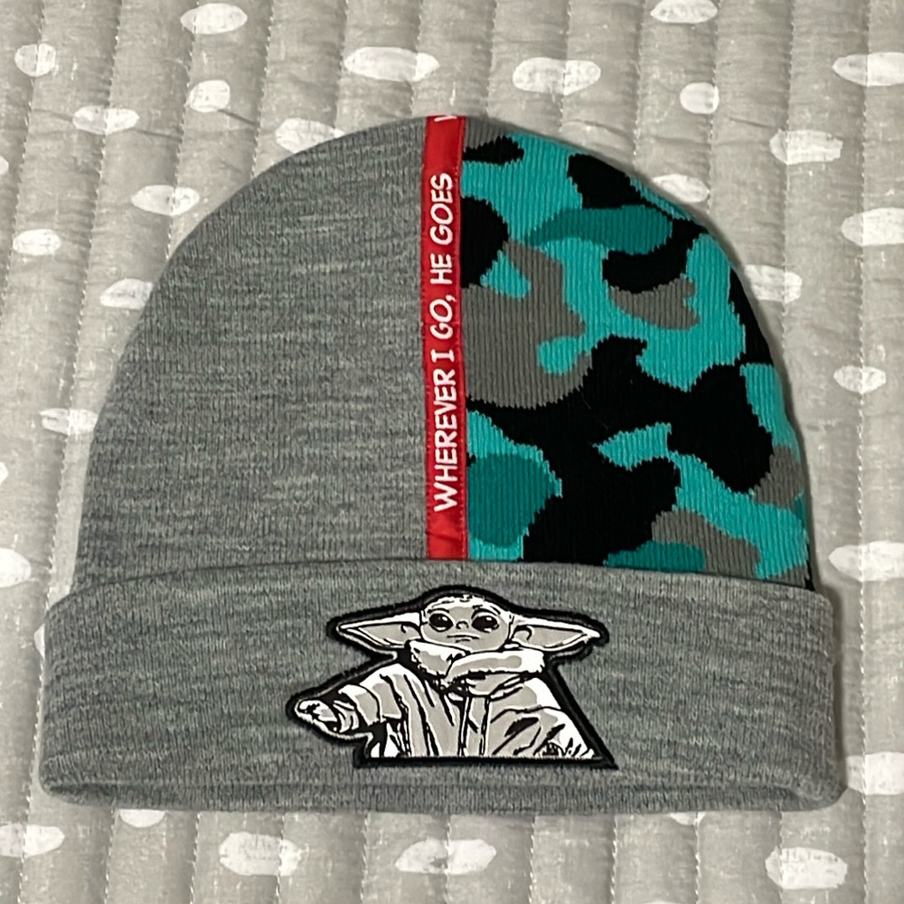 Disney Star Wars The Child Beanie for Adults The Mandalorian, NWOT